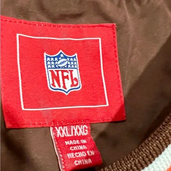 Cleveland Browns NFL Embroidered Windbreaker Jacket - Picture 3 of 7